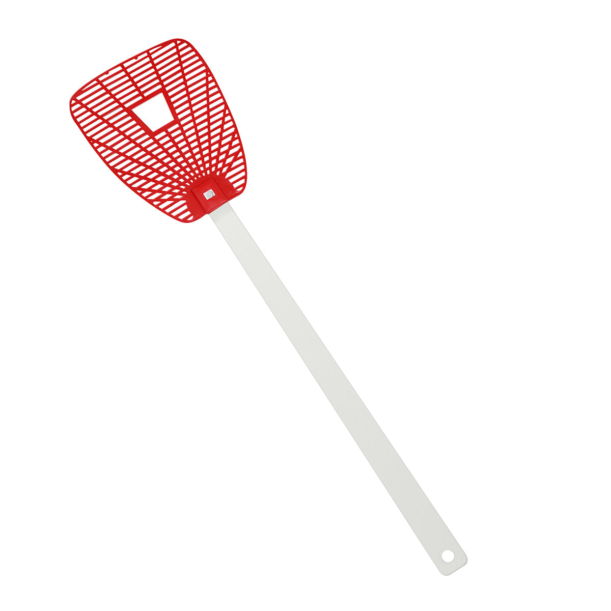 Fliegenklatsche "Fluchtloch" weiß
