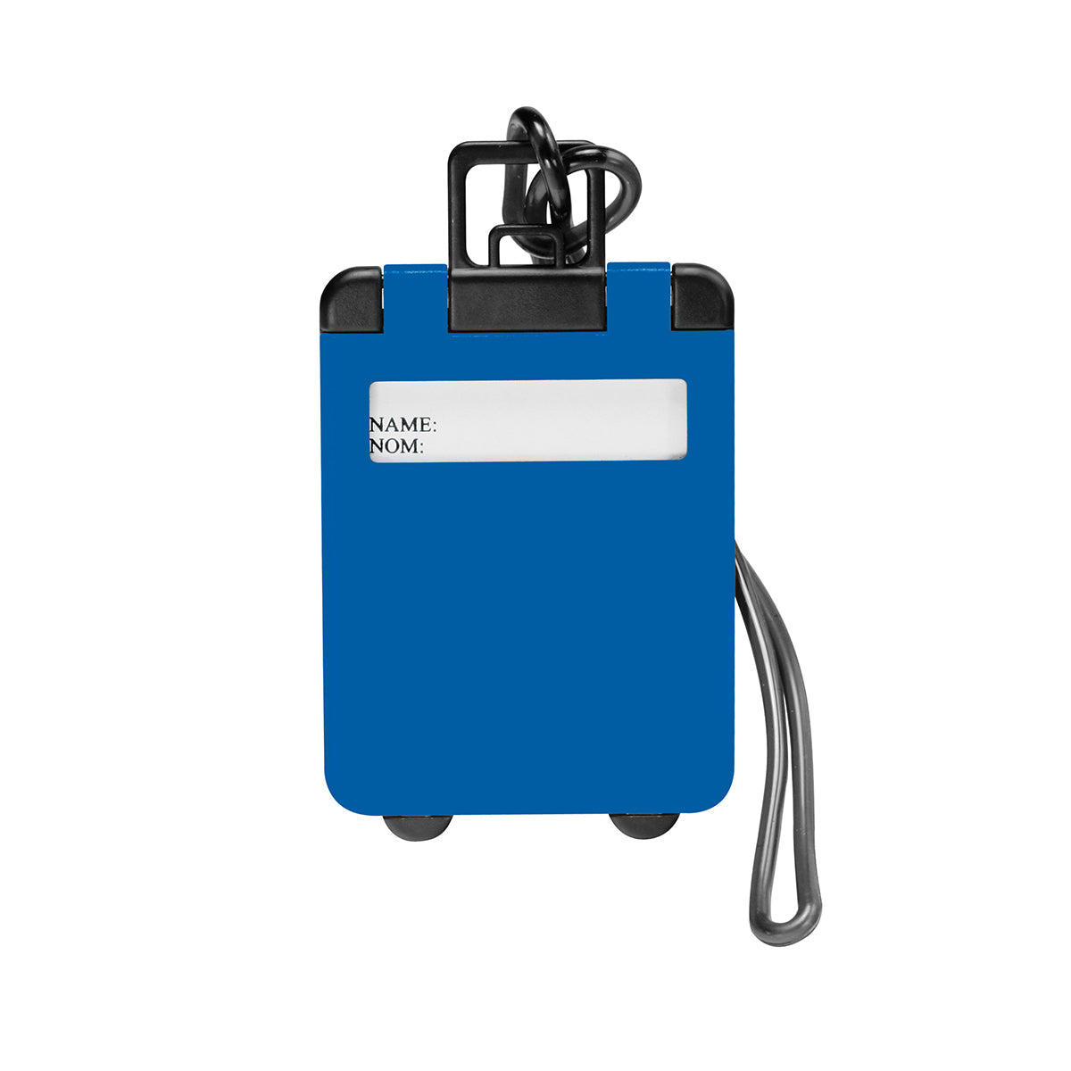 Kofferanhänger "Trolley" blau