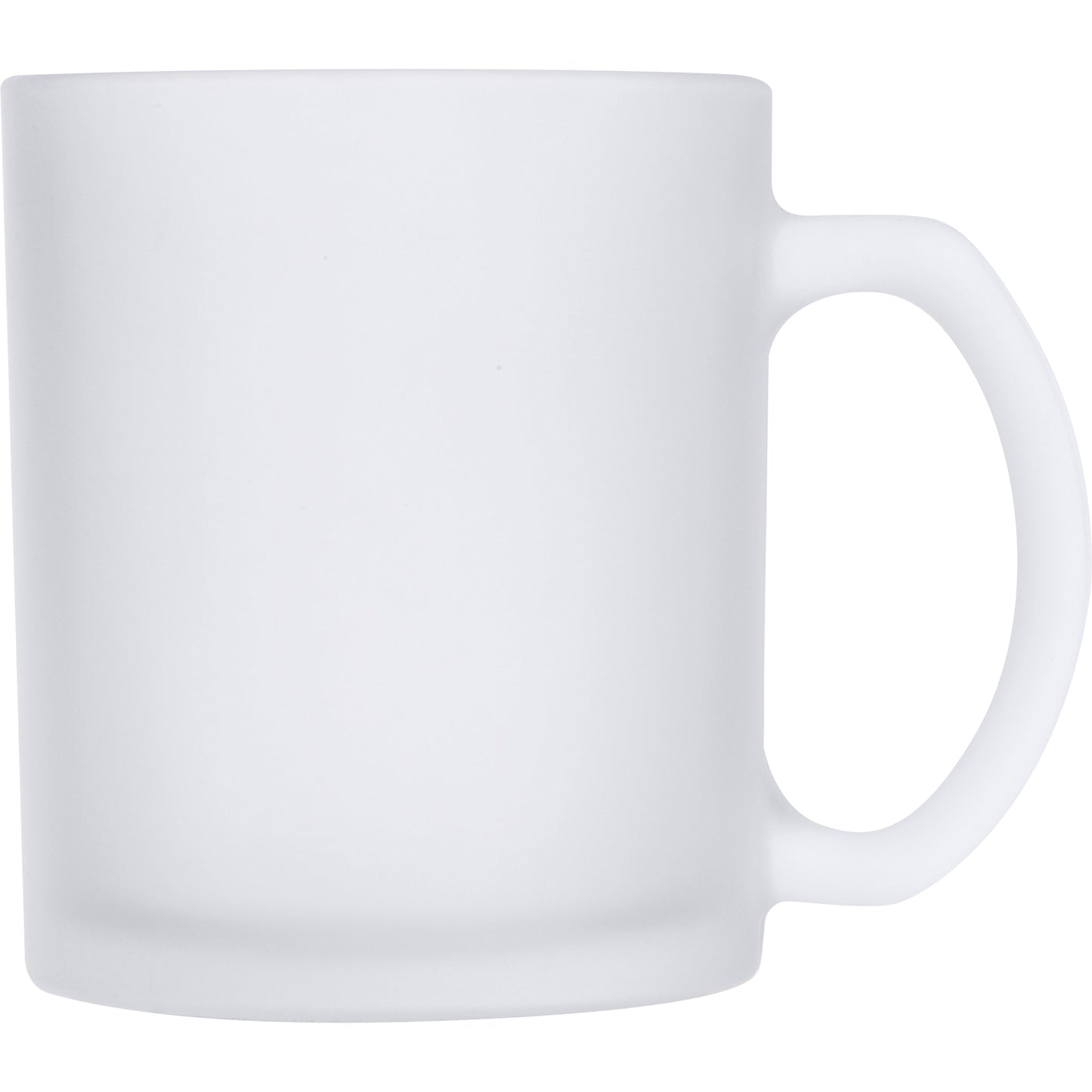 Glastasse weiß gefrostet, 300ml ANGELIKA