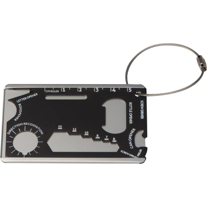 Survival Kofferanhänger aus Aluminium BENNO