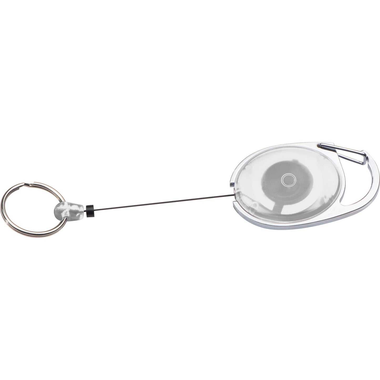 Schlüsselanhänger mit Karabiner und ausziehbarem Schlüsselring DIANA