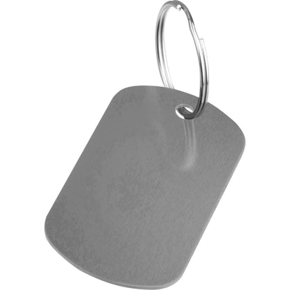 Schlüsselanhänger Metallplättchen LIESELOTTE