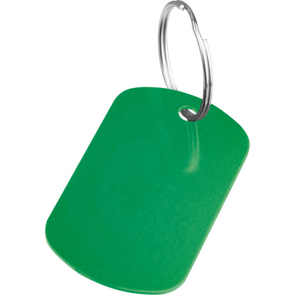 Schlüsselanhänger Metallplättchen LIESELOTTE
