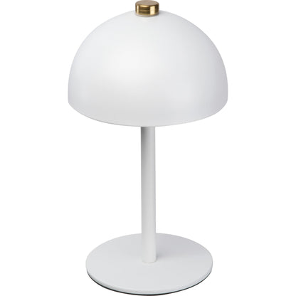 Tischlampe aus Edelstahl mit Akku  CODY