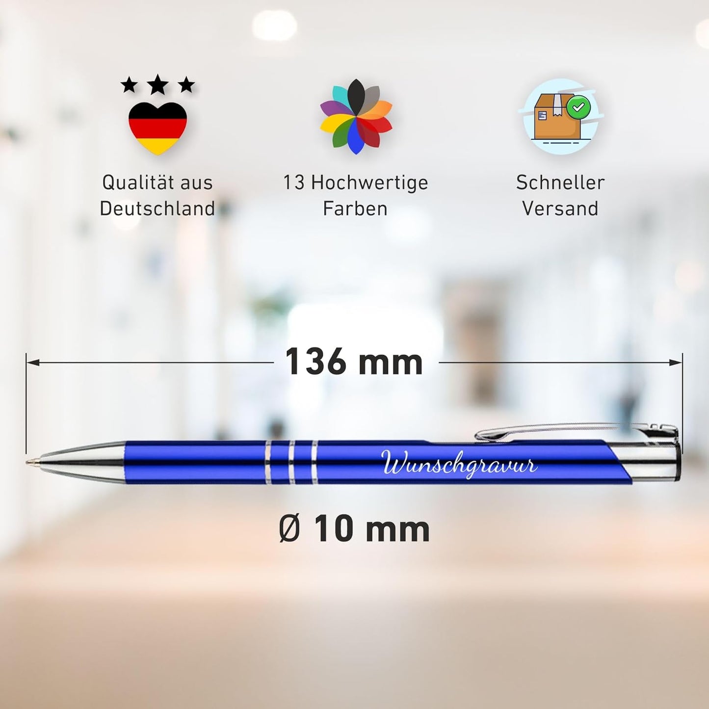 Personalisierter Kugelschreiber mit Gravur "Scotty"